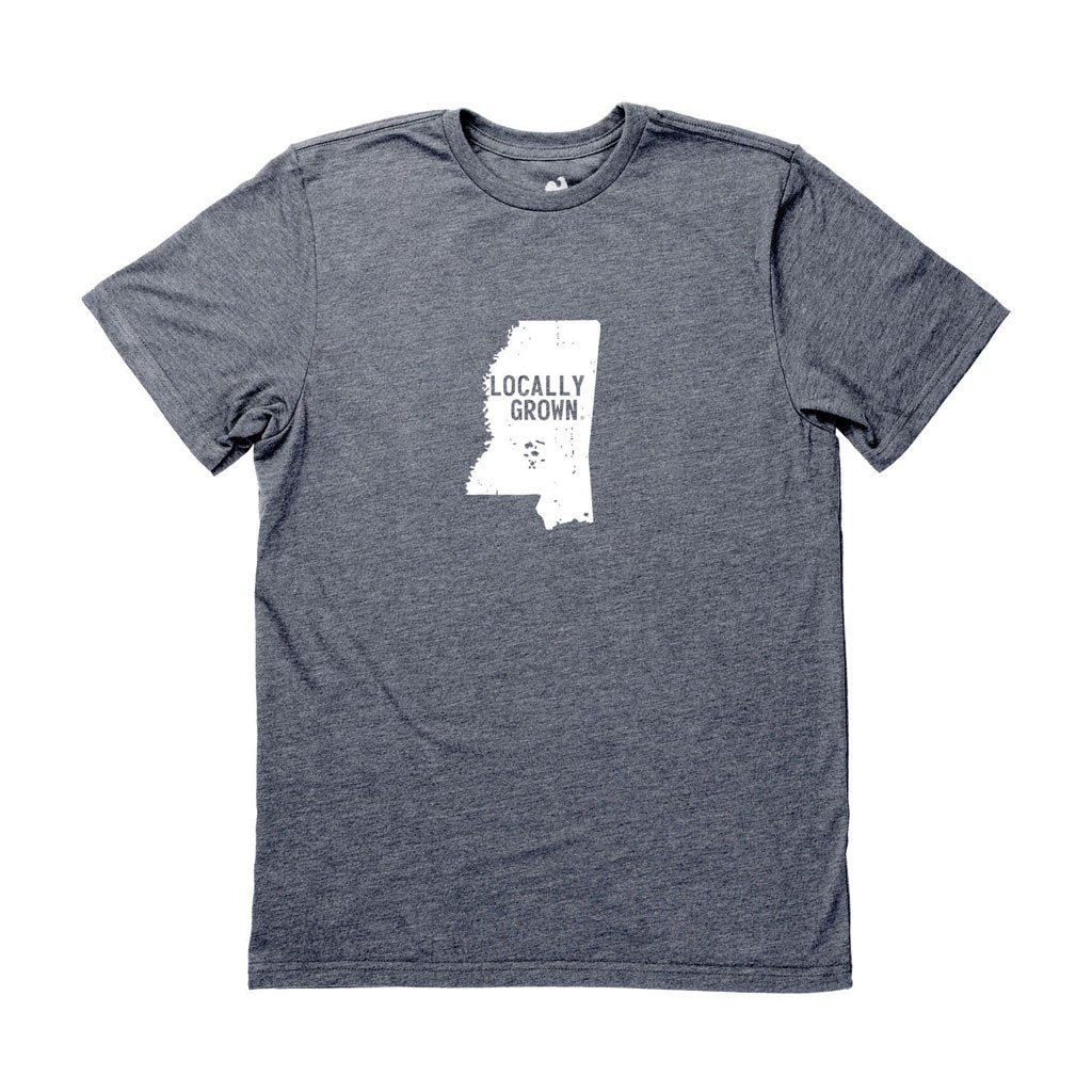 Men's Mississippi Solid State Tee - Locally Grown Clothing Co.