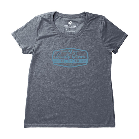 Women's LG Badge Tee - Locally Grown Clothing Co.