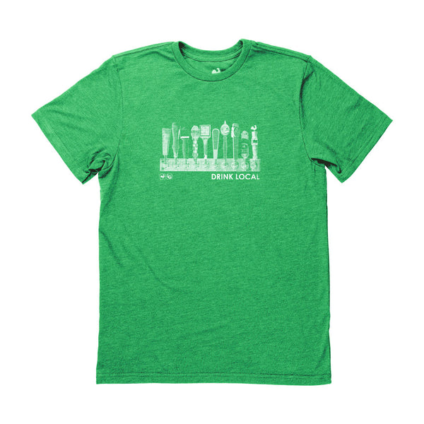 Men's Drink Local-Taps Tee - Locally Grown Clothing Co.