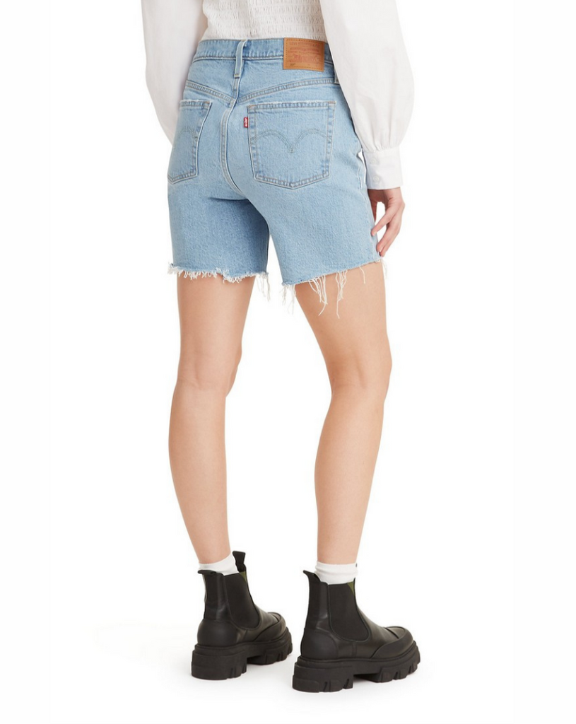 Levi's - 501 Mid Thigh Short Lunar Black | The Livery Shop