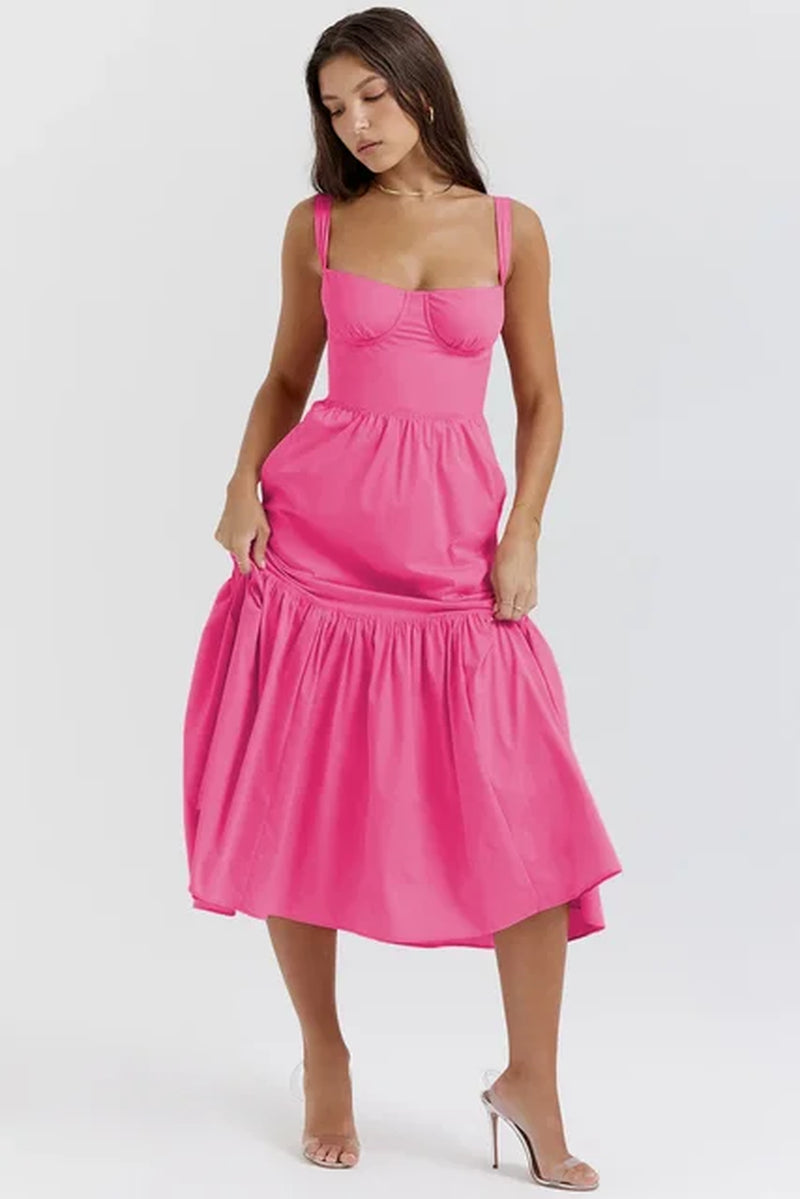 Chic Summer Floral Print Dresses with Pockets for Women - Image 11