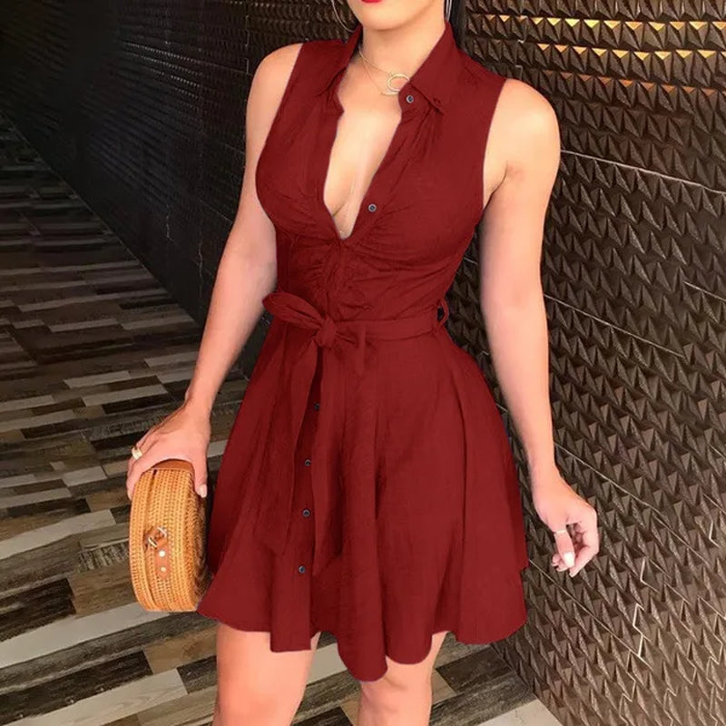 Sexy Lace Mini Dress for Elegant Evening and Casual Wear - Image 10