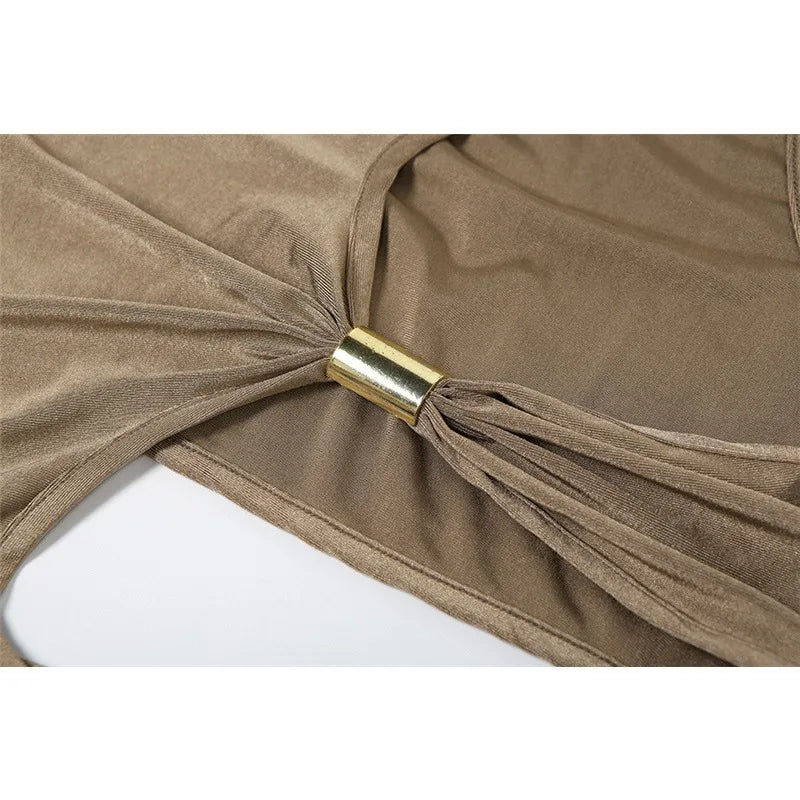 Summer Women's Sexy Backless Elegant Long Club Dress - Image 7