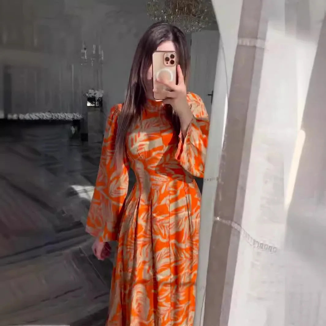 Modest Long Sleeve Maxi Dress for Muslim Women - Image 5