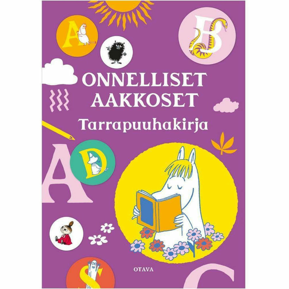 Stickers Book Onnelliset Aakkoset - Otava - The Official Moomin Shop