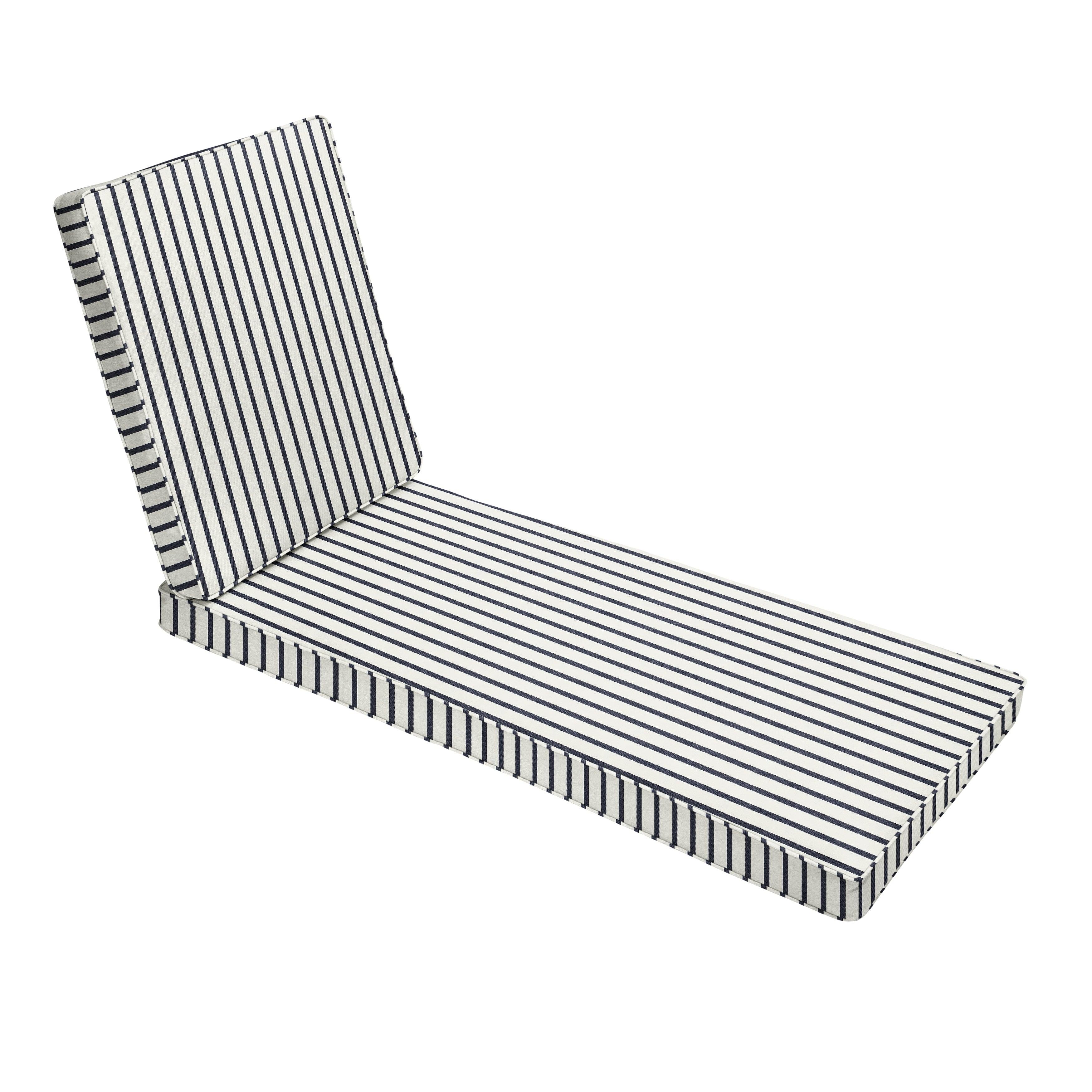 Sunbrella Lido Chaise Lounge Cushion