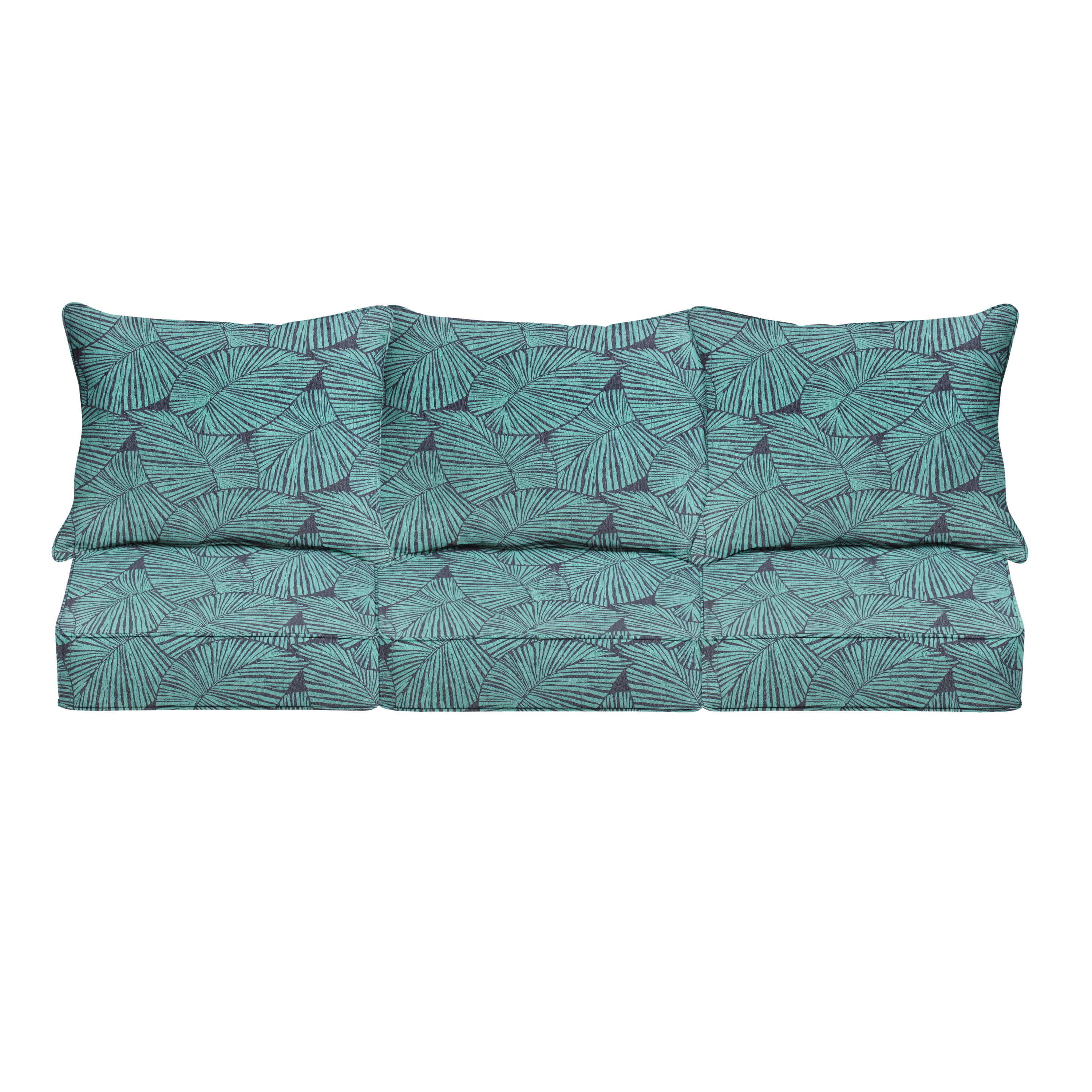 Outdoor Deep Seating Sofa Pillow and Cushion Set