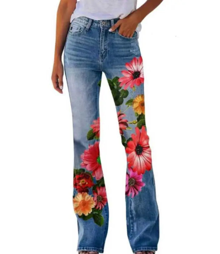 Women’s Printed Jeans