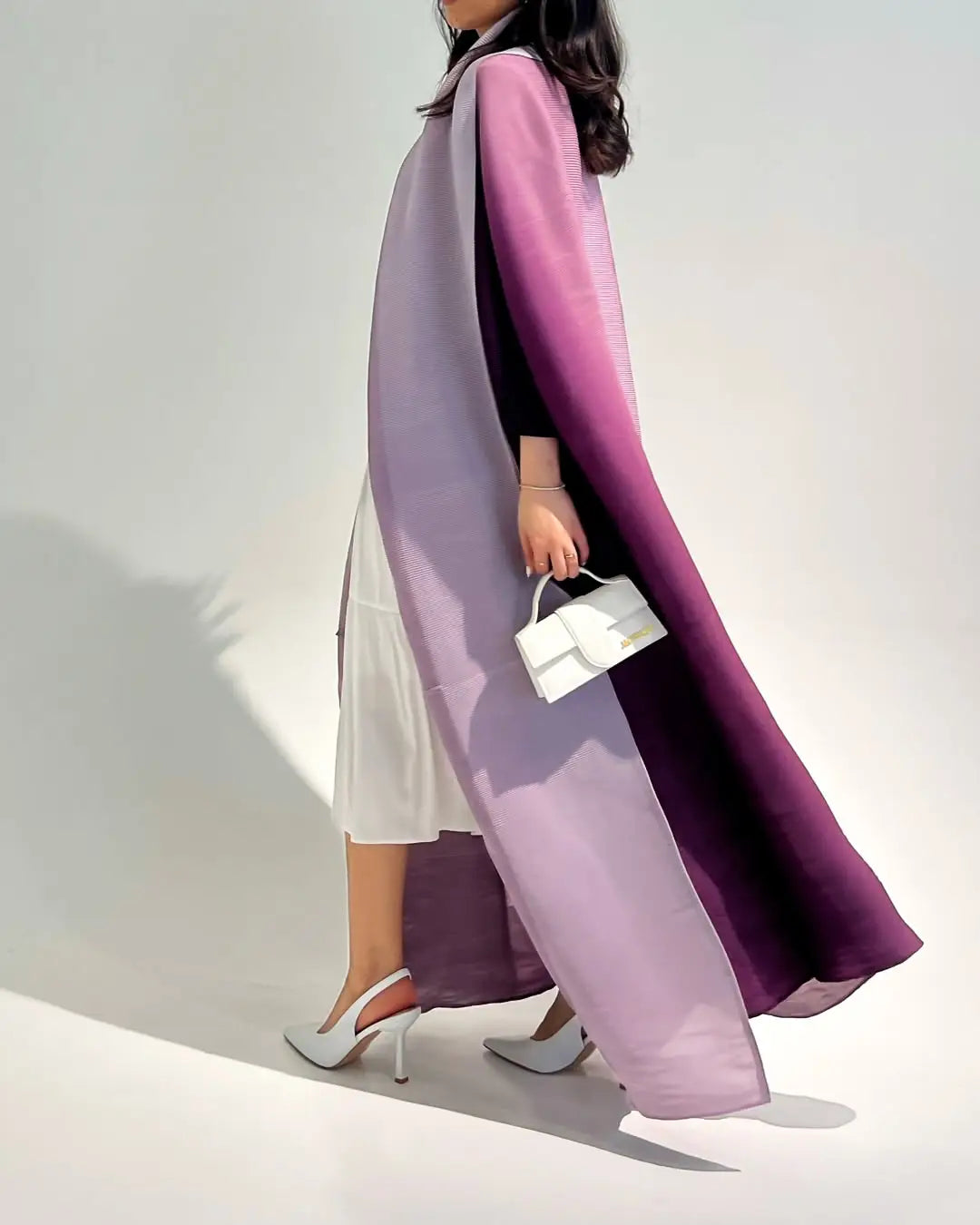 Fashionable Gradient Abaya Cape