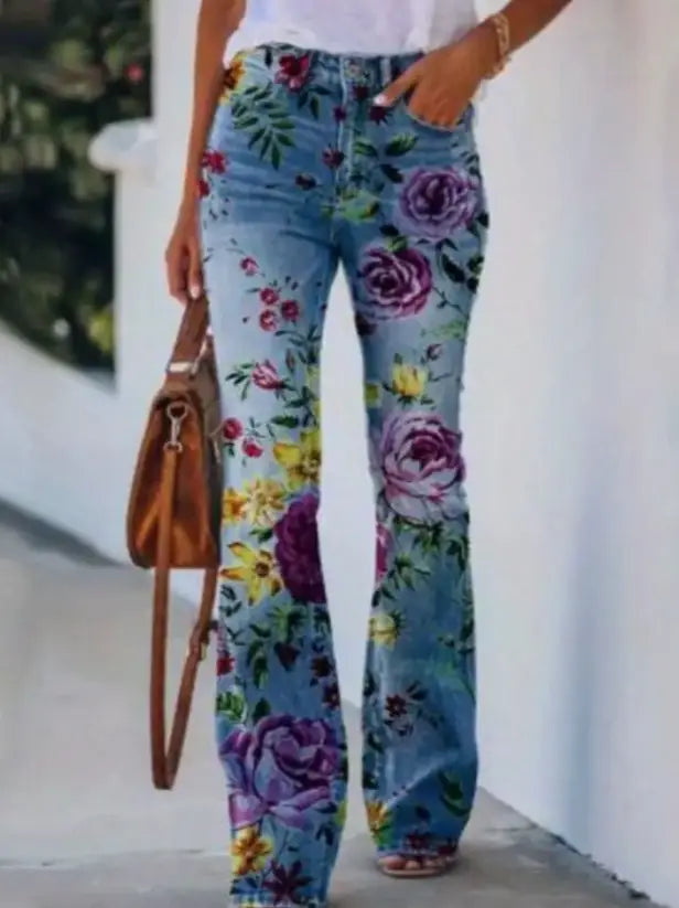 Women’s Printed Jeans