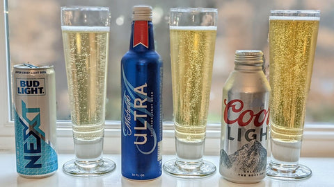 Bud Light Next with Michelob Ultra and Coors Light