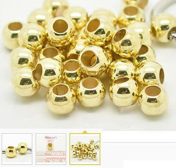 100Pcslot GoldSilver Hair Dreadlock Beads Micro Rings Link Tube  Adjustable Hair Braids Bead Cuff Clip 10mm Hole Styling Tools