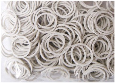 large white rubber bands