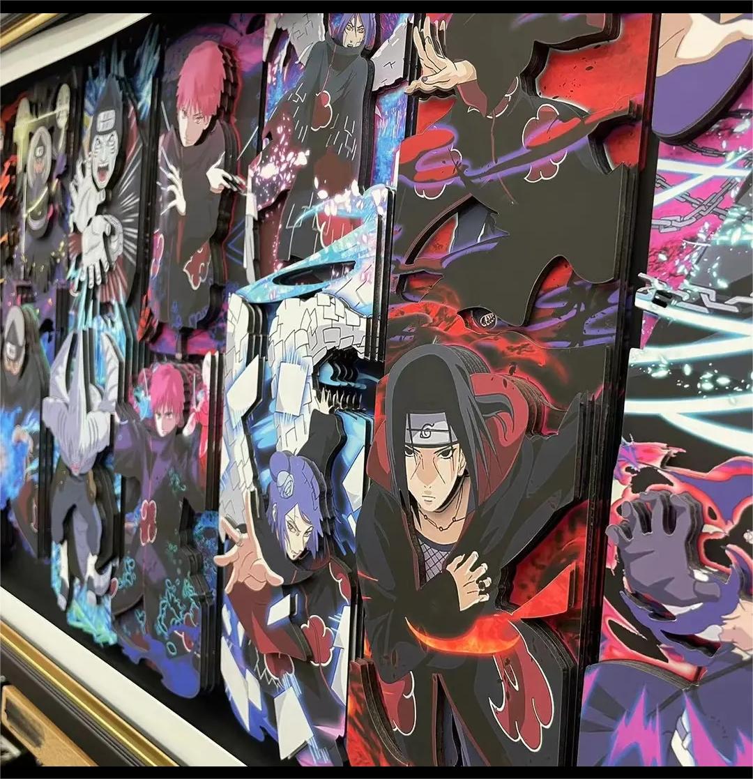 Naruto (customized by Akatsuki) 3D decorative painting