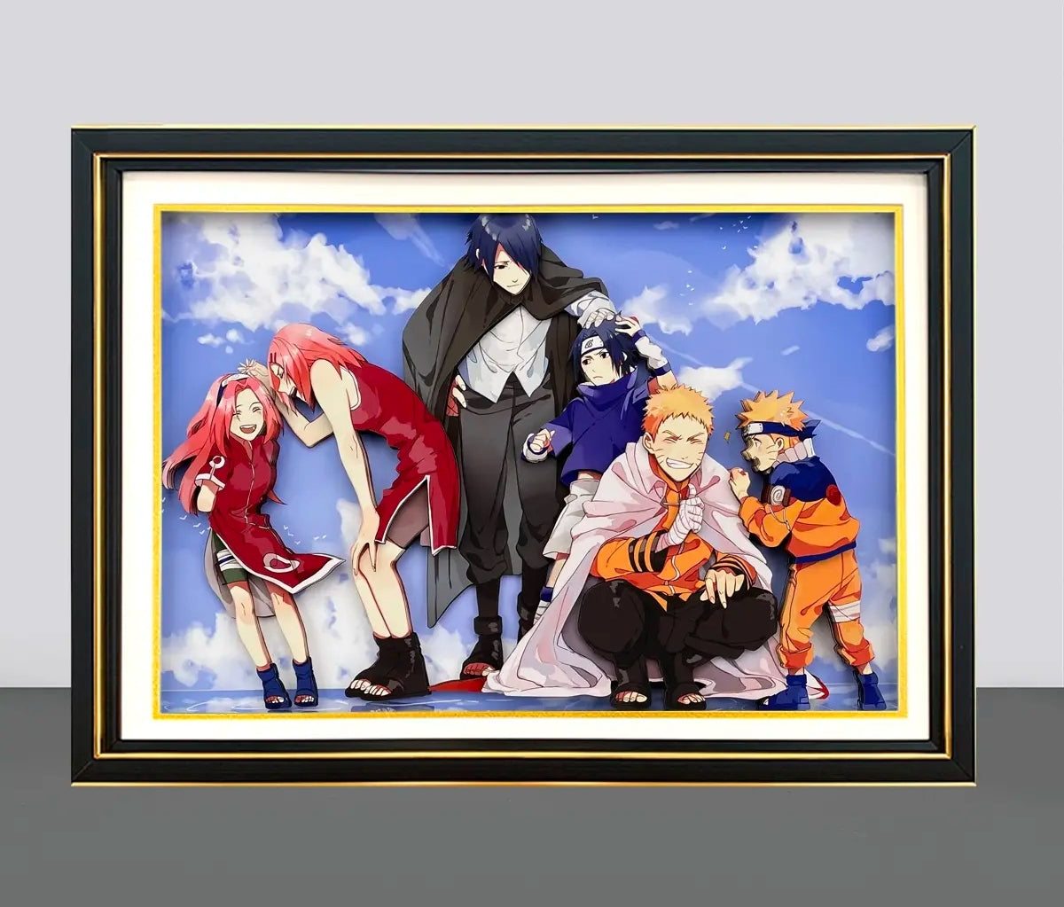 Imprimir Na Tela Japonês Anime Naruto Classe 7 Quadrinhos Pictures Room  Home Wall Stickers Decoração Presentes Clássico Kid Figuras de Ação -  AliExpress
