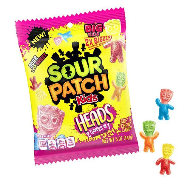 Sour Patch Kids 2-in-1 Heads (5oz) – A Taste of the States