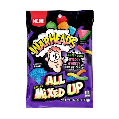 Warheads All Mixed Up (5oz bag) - A Taste of the States