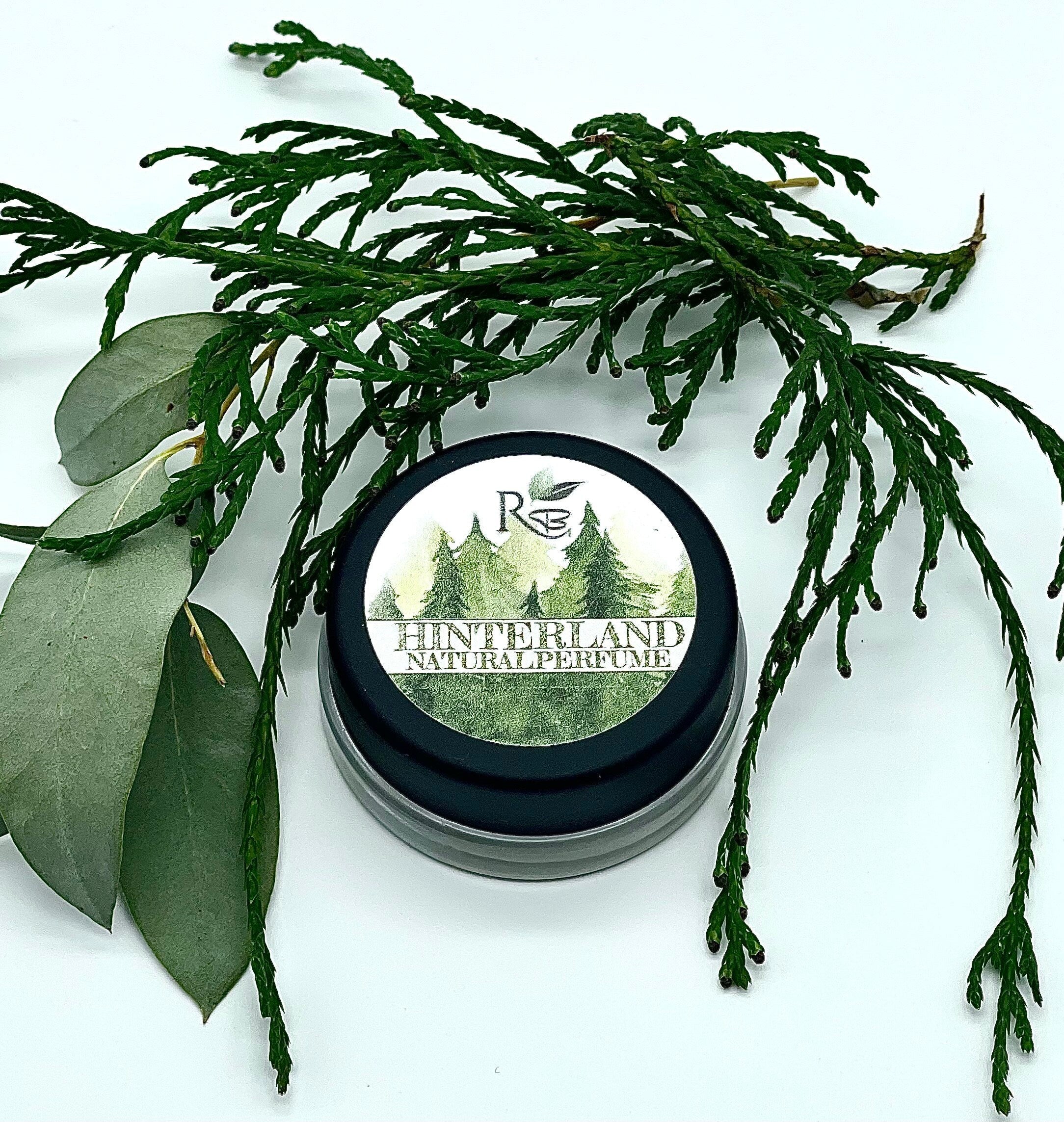 Hinterland Solid Natural Perfume-Rainwater Botanicals