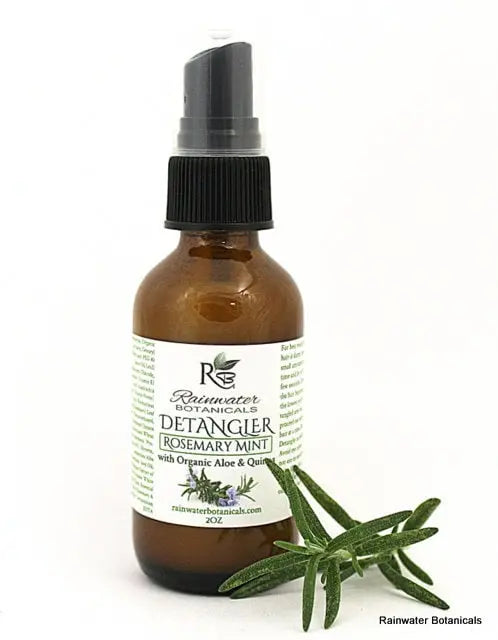 Rosemary Mint Detangler with Organic Aloe and Quinoa-Rainwater Botanicals