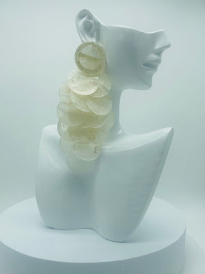 Shell Design- Dangle Earrings - Naxita Closet