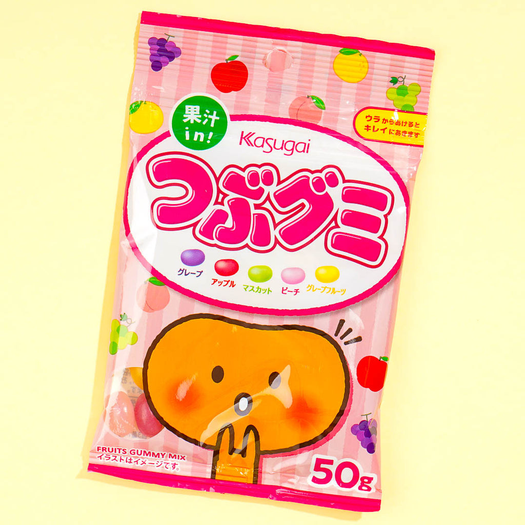 Bandai Peanuts Gummy Candy with Rubber Clip - Lemonade – Japan Candy Store