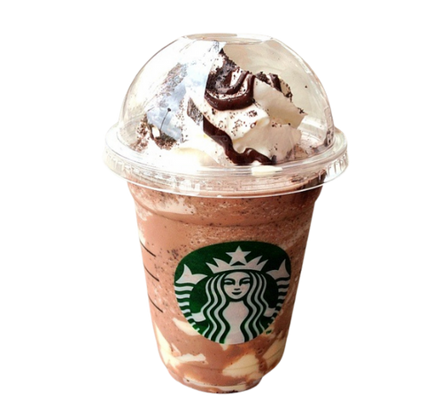 Starbucks Chocolate Cookie Crumble Frappuccino with White Chocolate Pudding