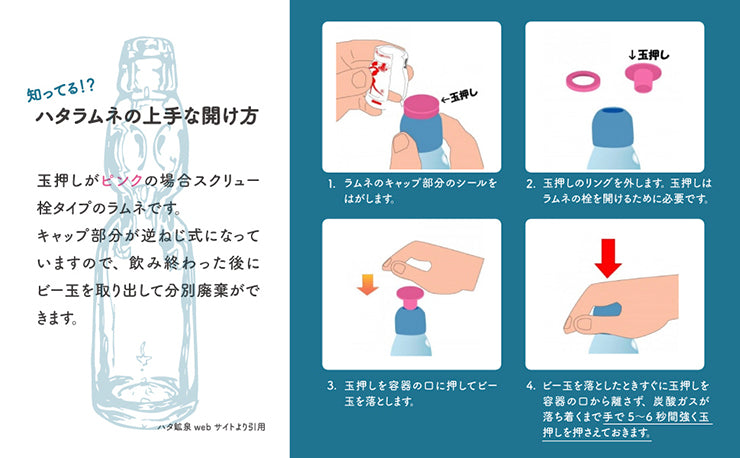 how to open ramune