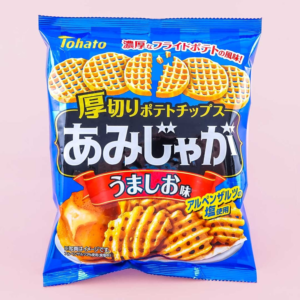 Tasty Japan by Motuki Takuya Ltd. - Calbee Potato - Golden Potato Inca's  Awakening A premium potato snack made from a rare variety of potato from  the Hokkaido region. It has a