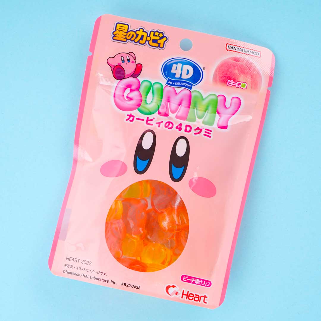 Kirby 4D Peach Gummies – Japan Candy Store