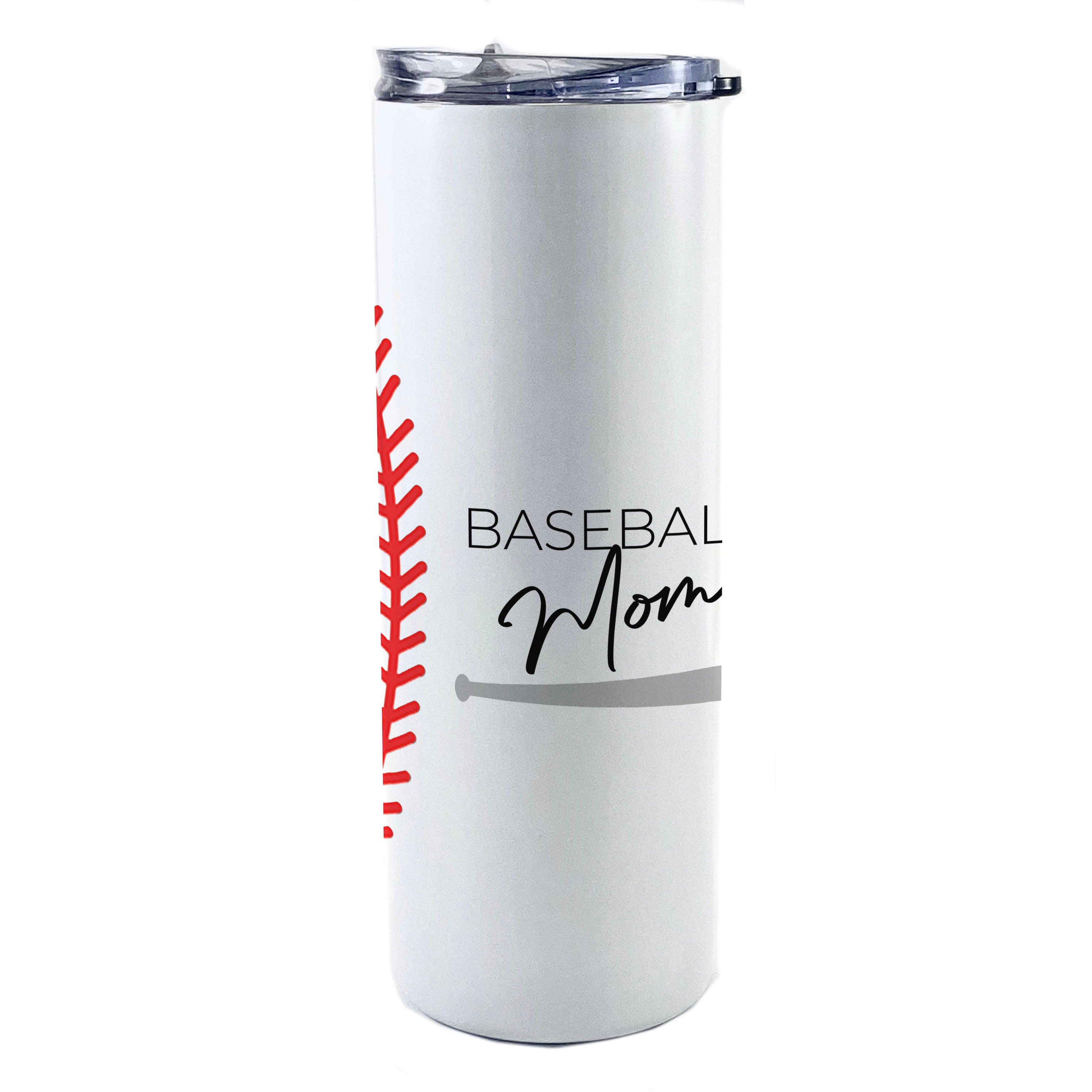 Baseball Mom Insulated Tumbler With Lid 20 Oz Stainless Steel