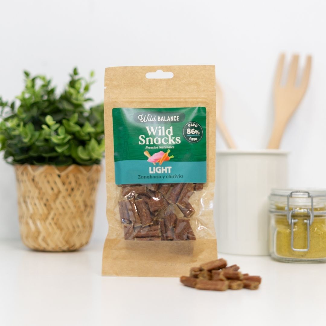 Snacks naturales Light para perros