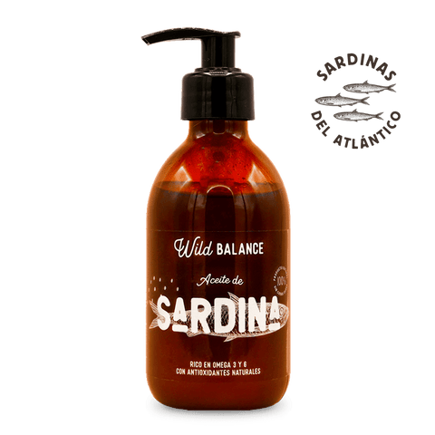 wild-balance suplemento natural aceite natural sardina para perros y gatos