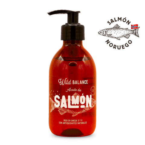 wild balance suplemento natural aceite salmon noruego para perros y gatos