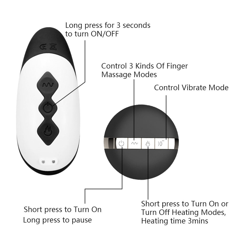 Quusvik dual motors vibrating anal vibrator for men with remote control, heating butt plug prostate massager stimulator gay toy7