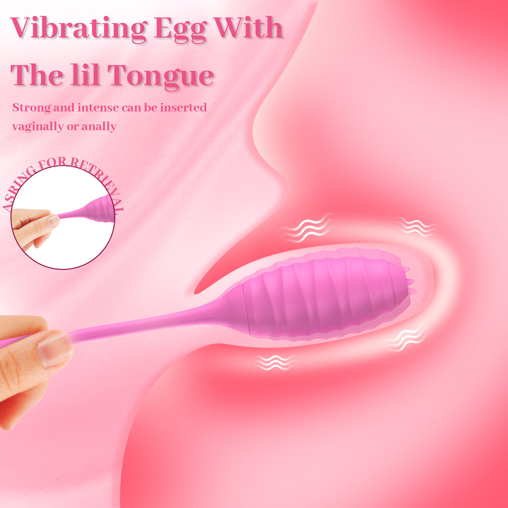 Quusvik Tongue Vibrator for clitoral, nipple, and anal stimulation, sex toy for women5