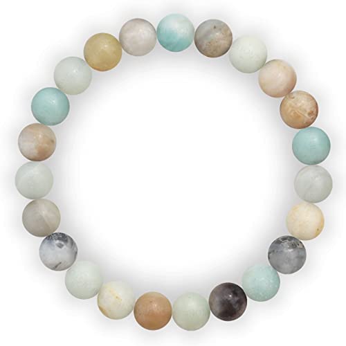 Natural Gemstone Beads Bracelets Handmade Men Women Stretchy