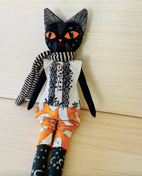 Halloween Cat Doll