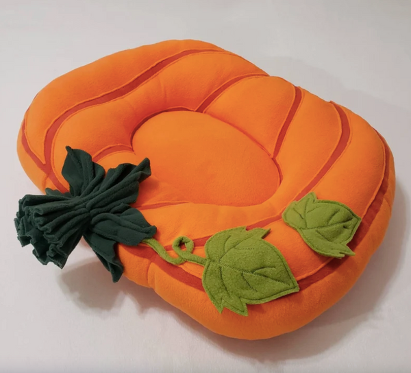 Pumpkin Custom Personalized Pet Bed