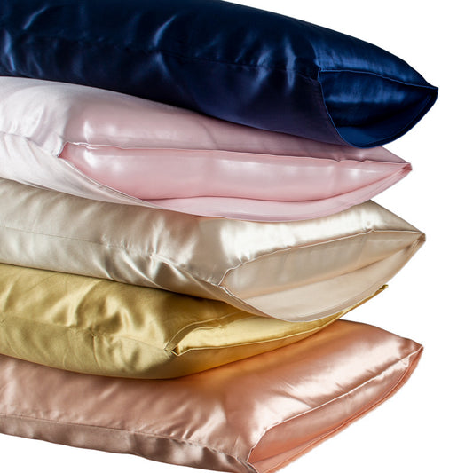 New Supreme Gloss Silk Pillowcase 51*76cm with Envelope Style 100