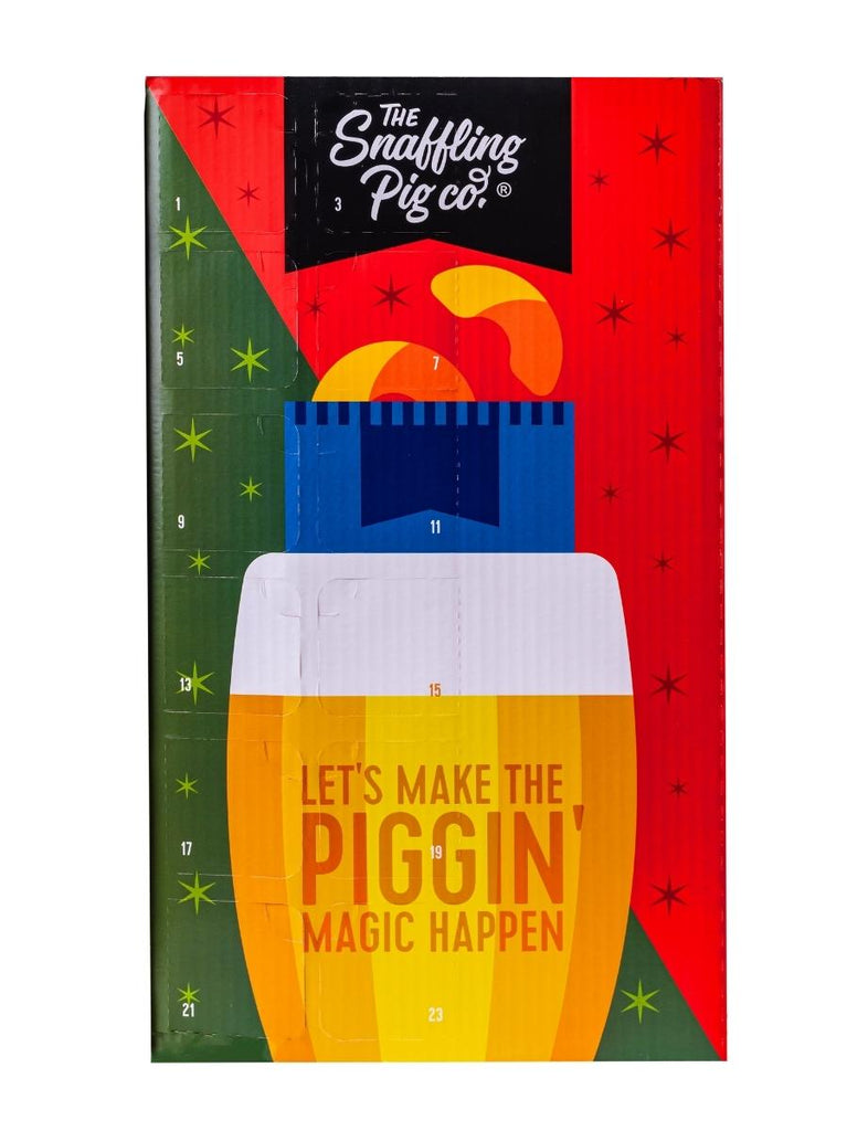 Pork Crackling & Beer Advent Calendar 2023 Snaffling Pig