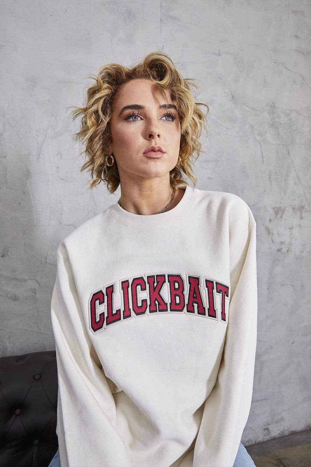 clickbait crewneck