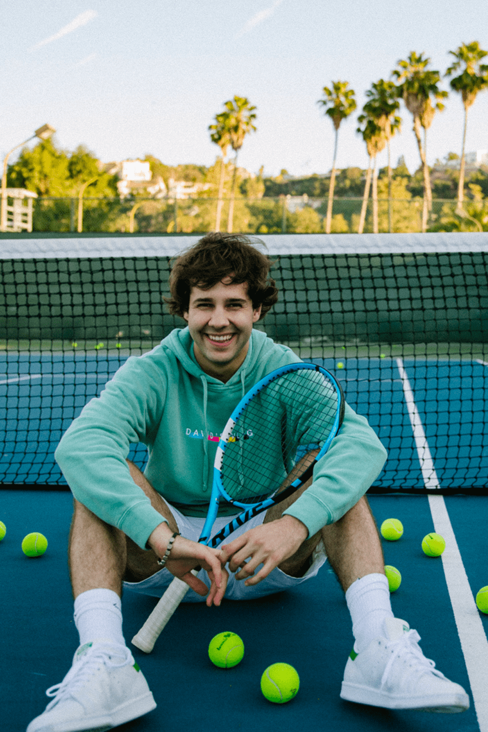 david dobrik mint hoodie