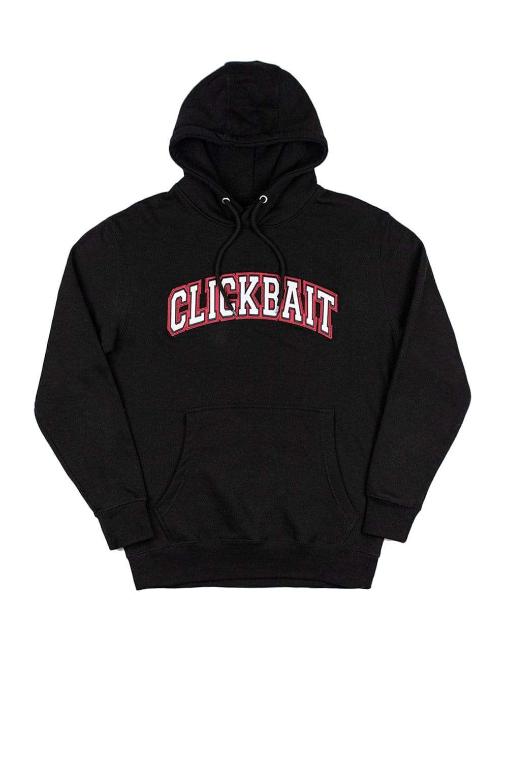 clickbait red hoodie