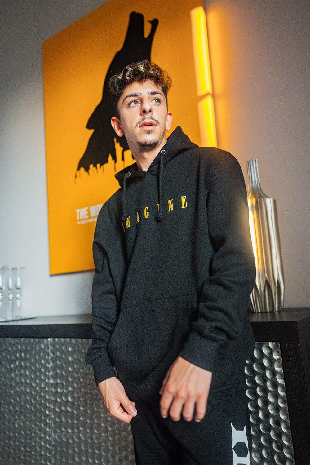 Faze Rug "Imagine" Black Hoodie – Fanjoy