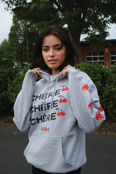 Lily Weber 'Chere' Grey Hoodie – Fanjoy