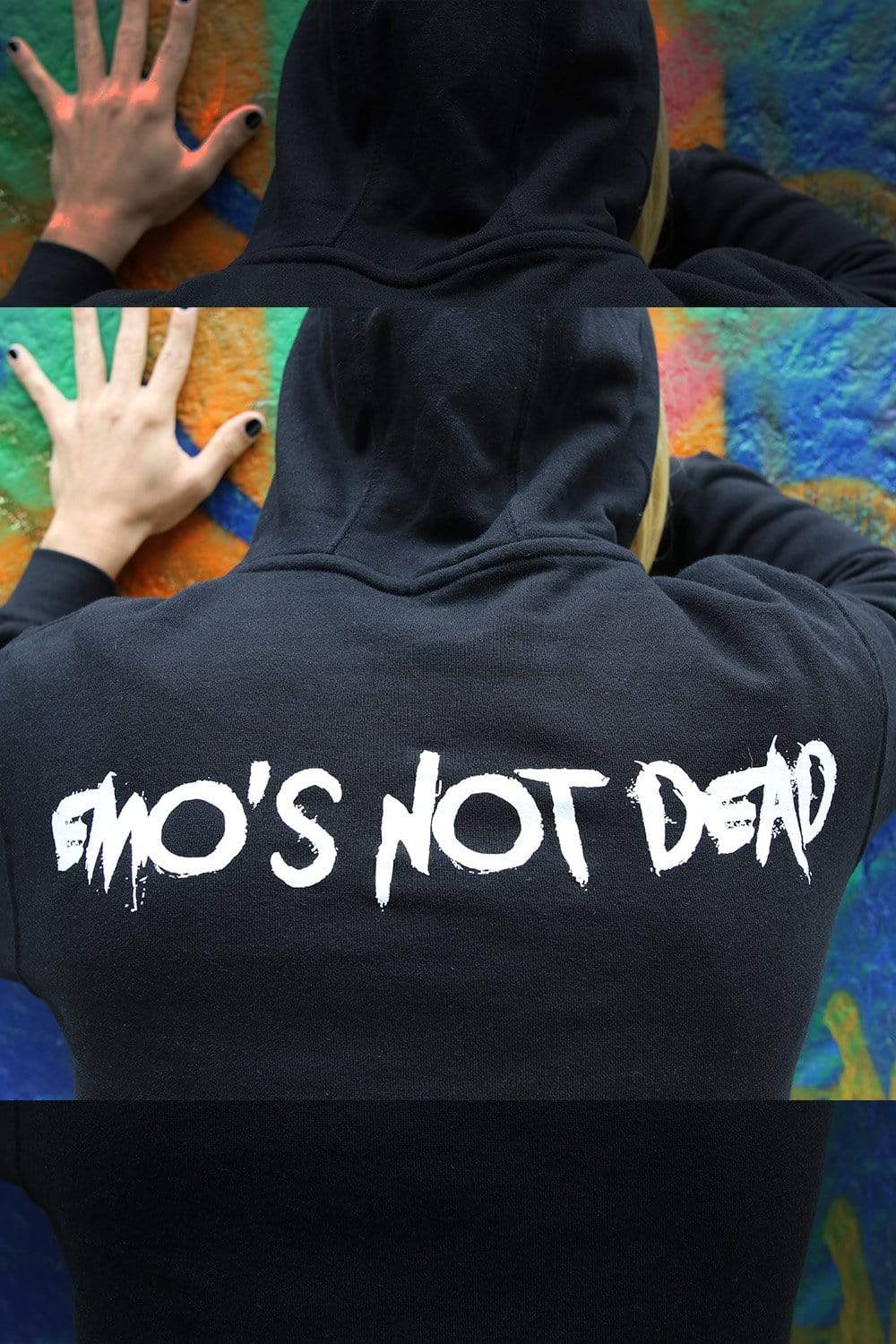 Matt Cutshall Emo S Not Dead Zip Up Hoodie