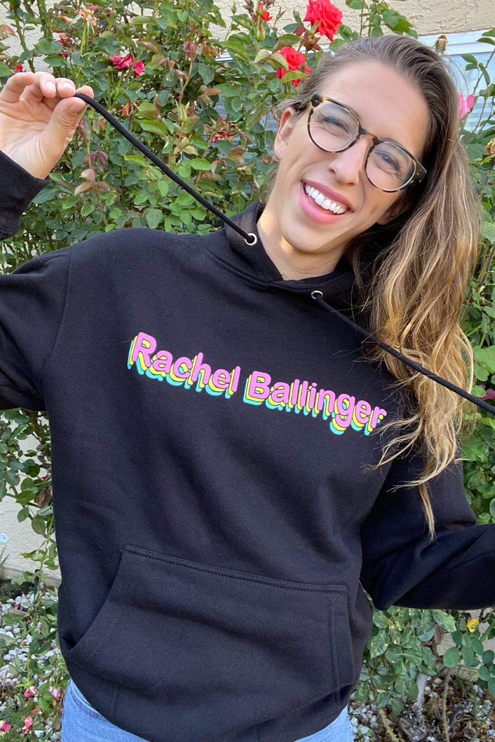 Rachel Ballinger Black Hoodie – Fanjoy