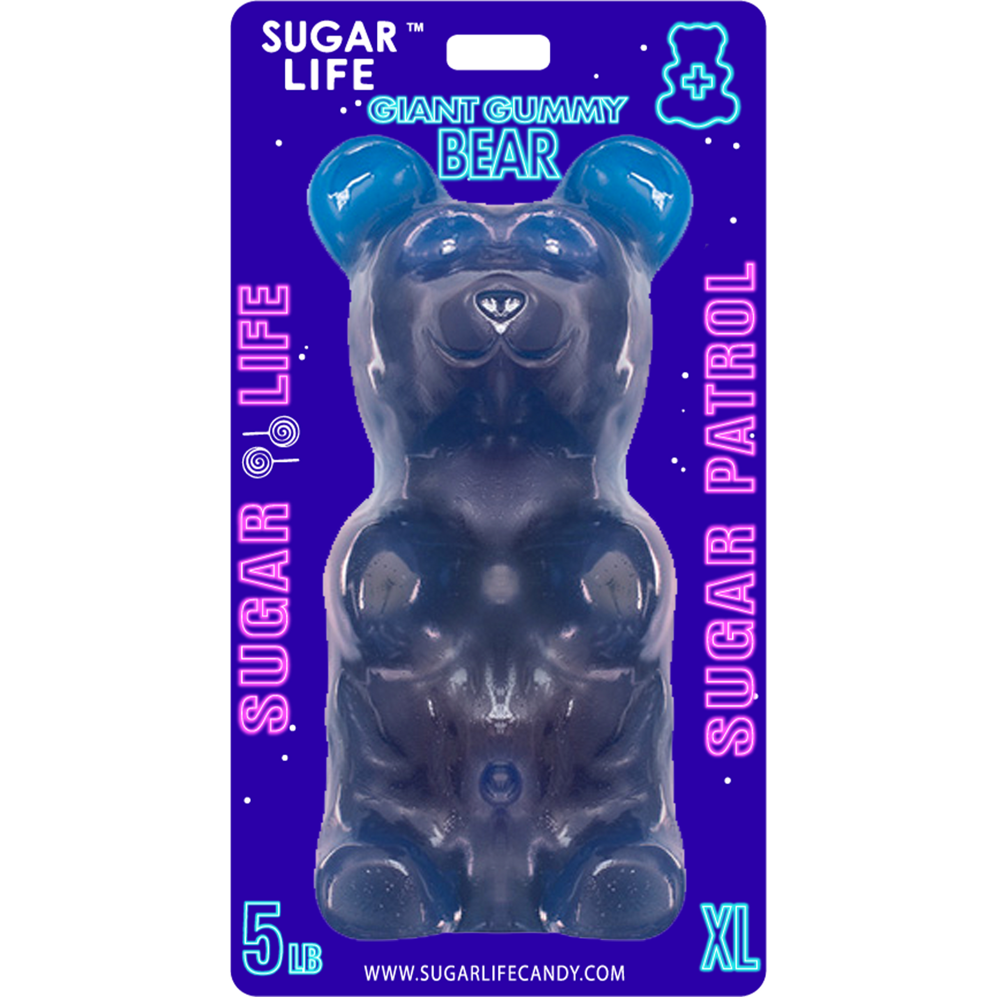 Giant Gummy Bear Blue Raspberry