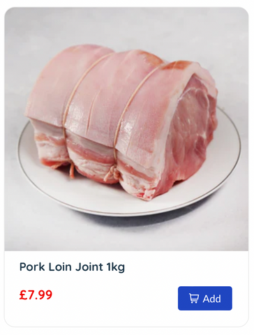 pork loin joint