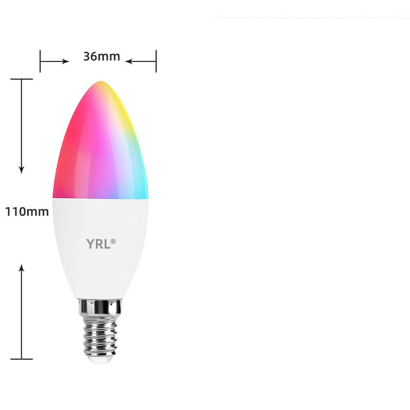 vraag naar in plaats daarvan Belegering Smart WifI Led Lamp E14 RGB CW WW Led Bulb Dimmable 85-265V Voice Cont – OVK